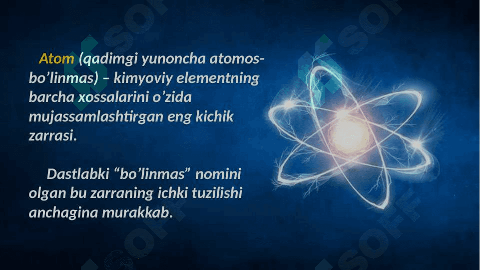 ATOM YADROSINING TUZILISHI VA XOSSALARI 3