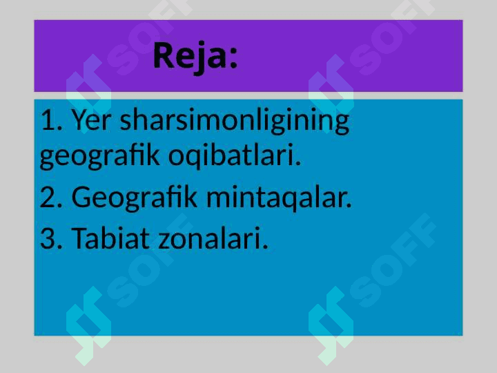 Geografik mintaqalar va tabiat zonalari 2
