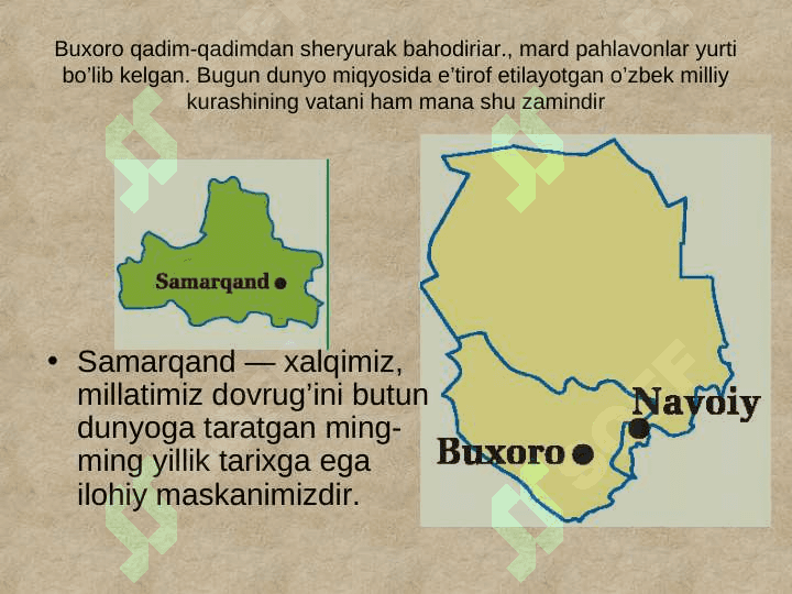 O‘zbekiston deya atalur 6