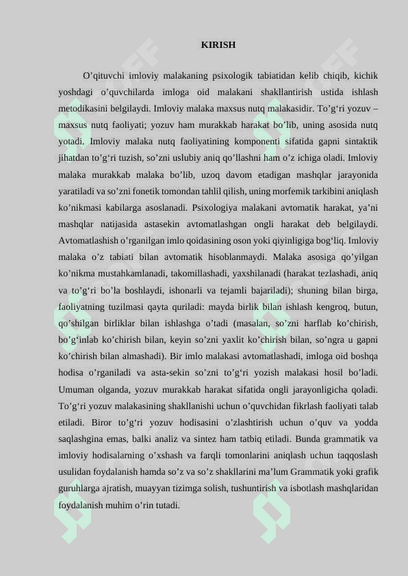 Orfografiya qoidalari ustida ishlash texnikasi 3