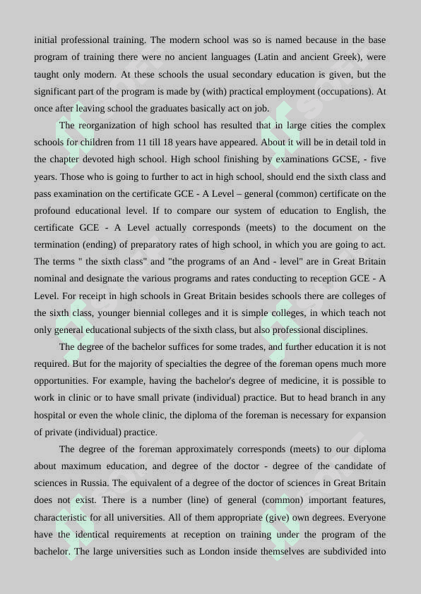 Education system in Great Britain 4