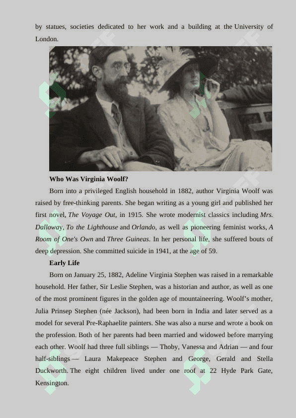 Virginia Woolf 3