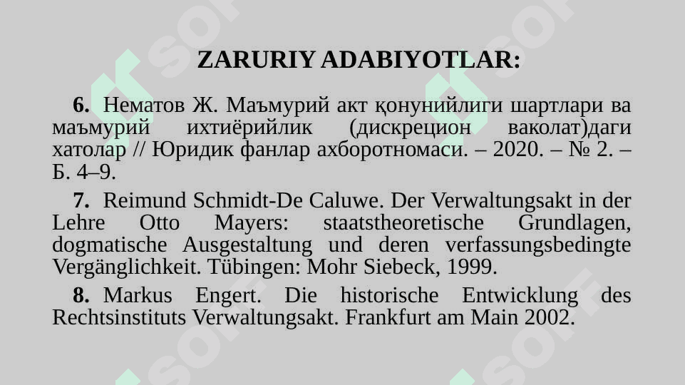 MA'MURIY AKT 4