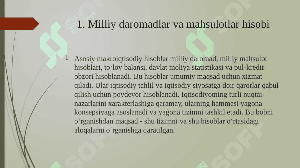 Real sektorning makroiqtisodiy tahlili 5