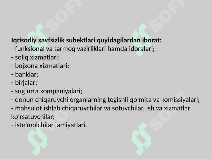 Jahon iqtisodiyotini globallashuvi sharoitida iqtisodiy havfsizlik va milliy iqtisodiyot raqobatbardoshligini ta’minlash muammolari 6