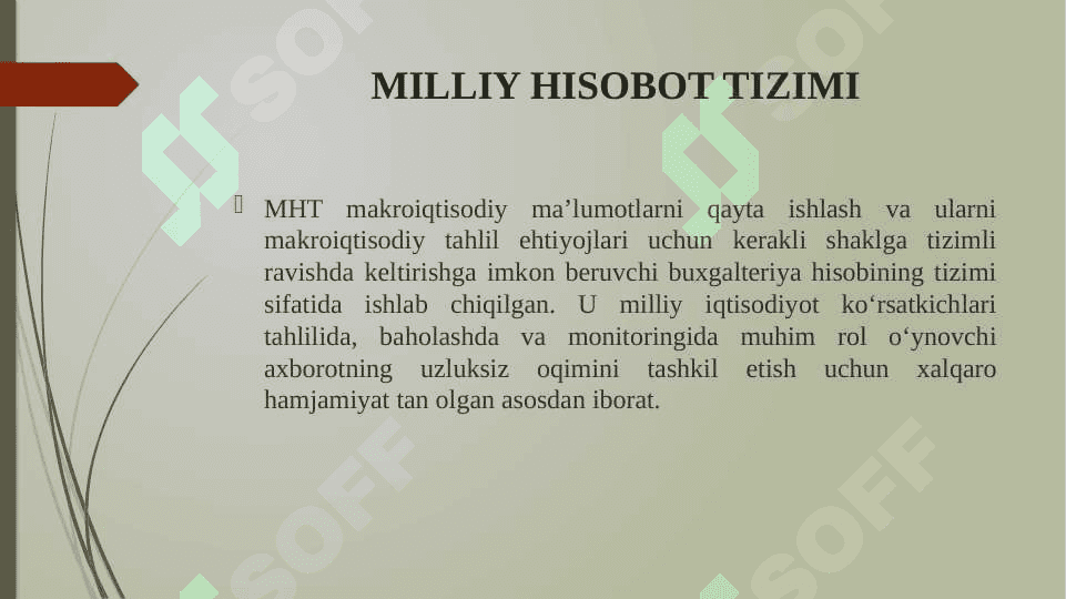 “Makroiqtisodiy tahlil va prognozlash” fanining mazmuni, vazifalari va predmeti 6