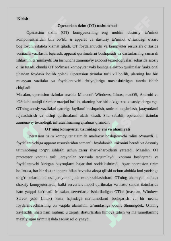 Operatsion tizim turlari. Windows operatsion tizimi turlari. 25 2