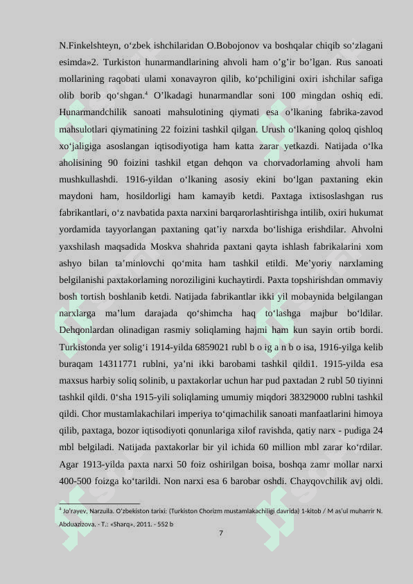 TURKISTON O‘LKASI BIRINCHI JAHON URUSHI YILLARIDA 7
