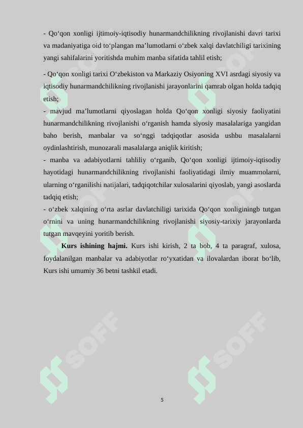 Qo‘qon xonligida hunarmandchilik taraqqiyoti 5