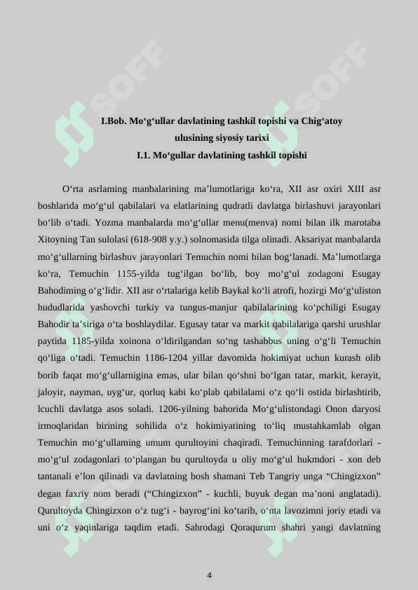 Chig'atoy ulusi mamuriy tuzilishi 4