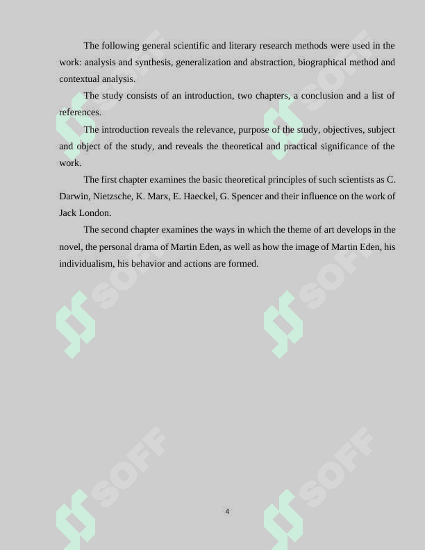 Social, ethic and esthetic problems in novels by Jack London 4