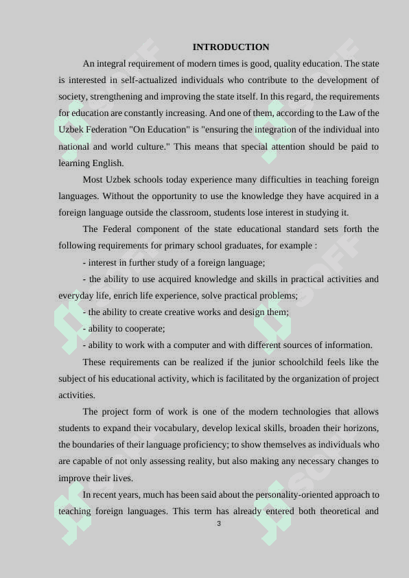 Project-based learning for young learners in English language classes 3