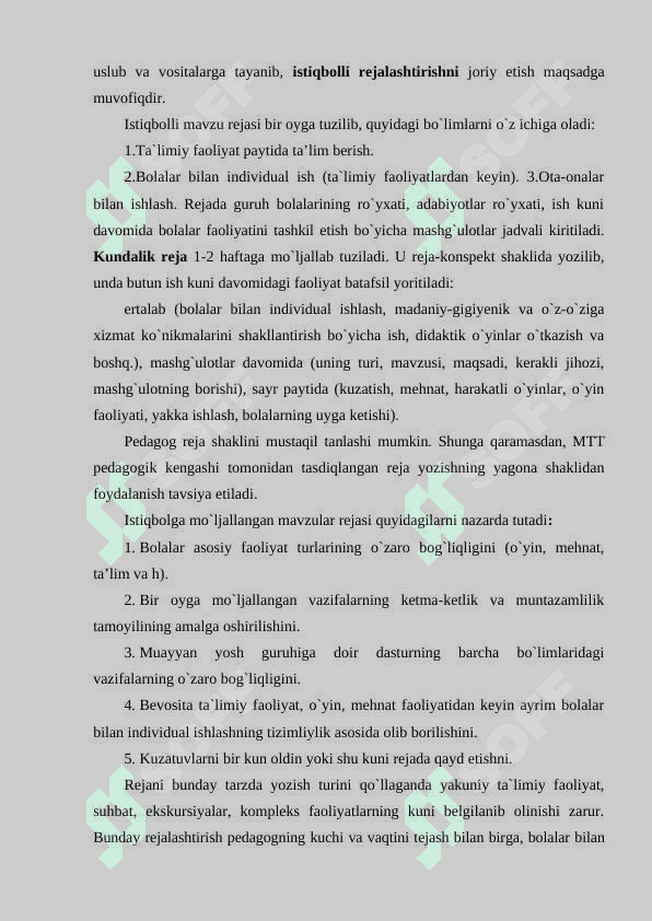 Maktabgacha ta’lim tashkilotiga qisqa muddatli guruhlarda bolalarni maktabga tayyorlash 2