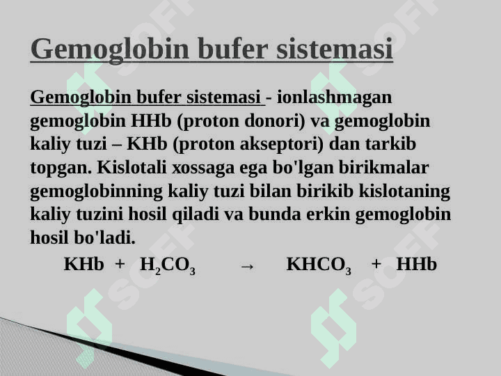 Qon biokimyosi 8