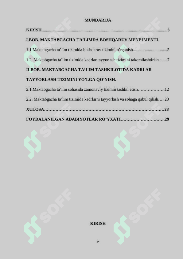 Maktabgacha talim tashkilotlarida kadrlar menejmentini amalga oshirish 2