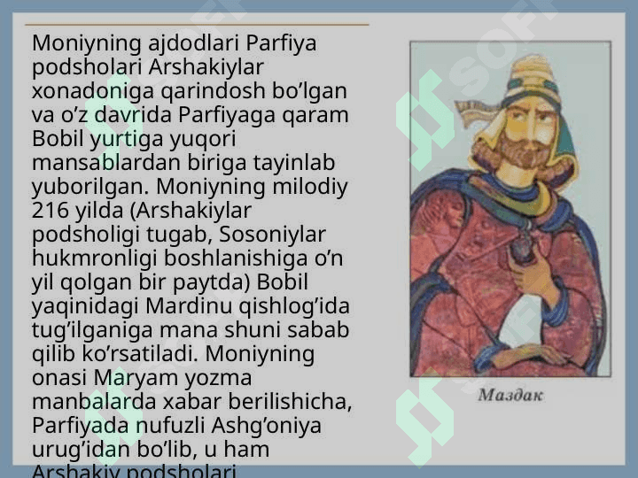 Mazdak va Moniy ta’limoti 3