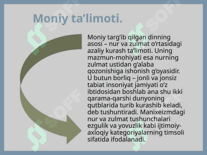 Mazdak va Moniy ta’limoti 7