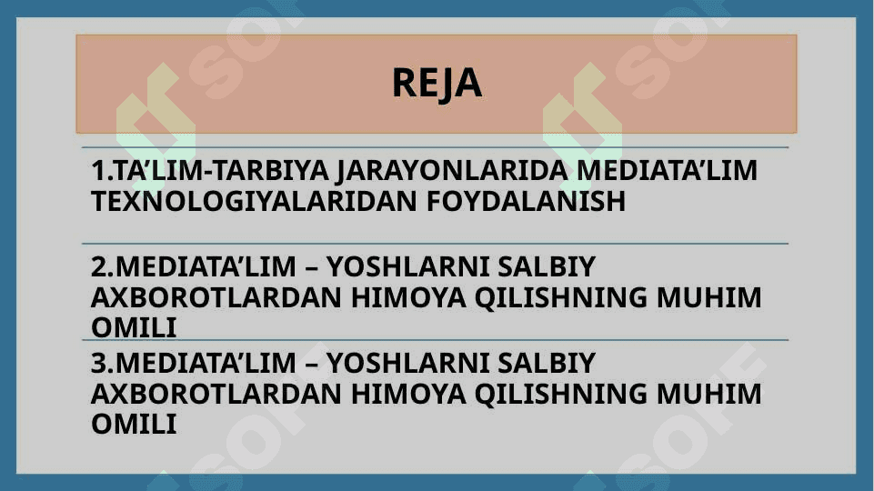 medialarning tarbiyaviy ahamiyati 2