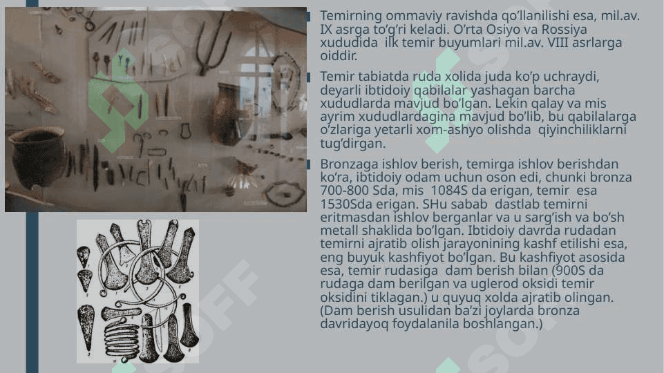 Mil.avv. 1 ming yillikda O’rta Osiyoning qadimgi aholisi 3