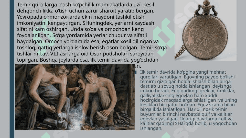 Mil.avv. 1 ming yillikda O’rta Osiyoning qadimgi aholisi 4