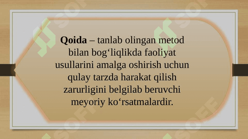 TA`LIM METODLARI VA VOSITALARI. METODIK USULLAR. 7