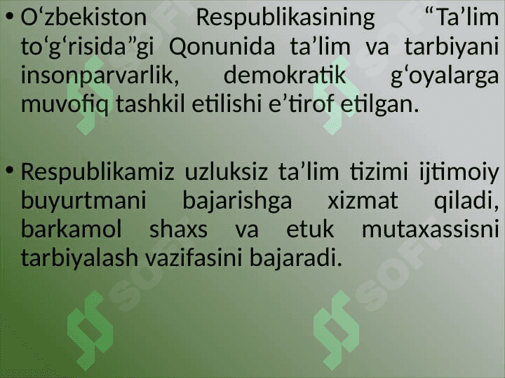 DIDAKTIKA- PEDAGOGIK TA`LIM NAZARIYASI 7