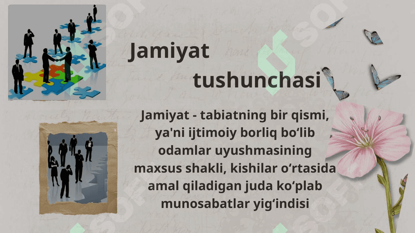 Jamiyat falsafasi 3
