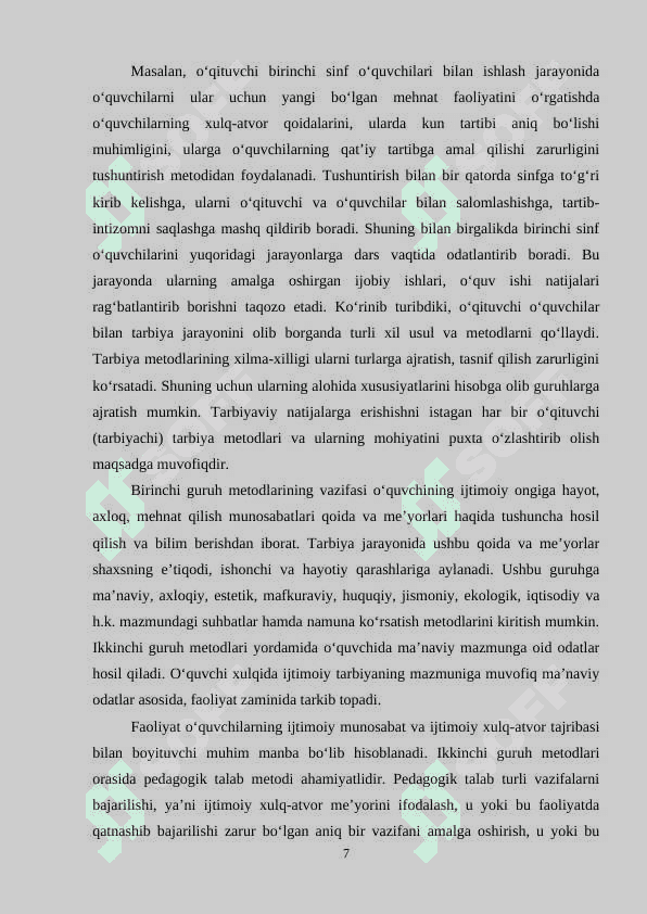 Tarbiyada rag’batlantirish va jazolash metodlari 7