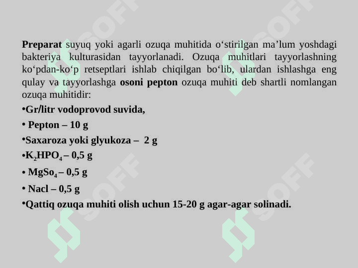 Fiksirlangan bo‘yalgan preparat tayyorlash 3