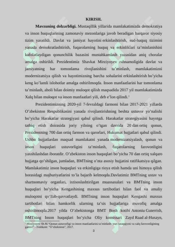 Inson huquqlari bo’yicha milliy insititutlarning xalqaro shakllari 3