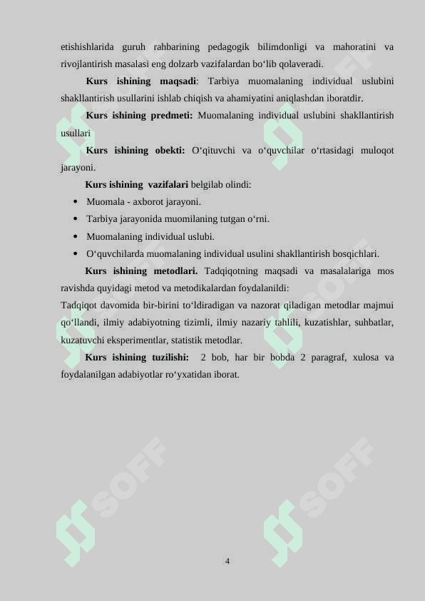 Muomalaning individual uslubini shakllantirish metodikasi 4