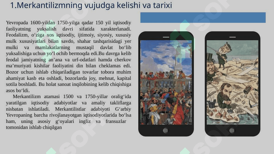 Merkantilizm iqtisodiy ta’limotining mohiyati va ahamiyati 3
