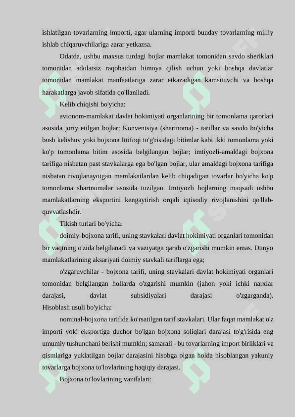 ERKIN SAVDO VA PROTEKSIONIZM SIYOSATI 4