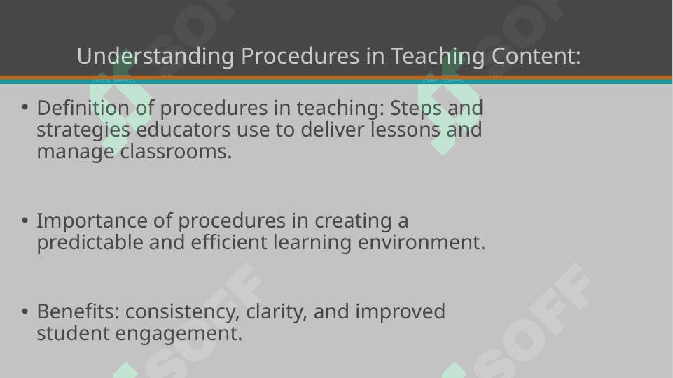 Procedures in Teaching Methods 2