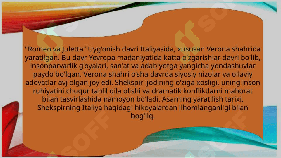 Bunda Romeo va Juletta asari bilan Layli va Majnun asarini taqqoslash 3