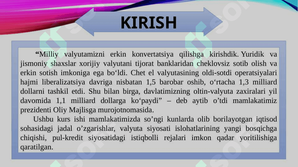 VALYUTA SIYOSATINI AMALGA OSHIRISH DASTAKLARI VA USULLARI 3