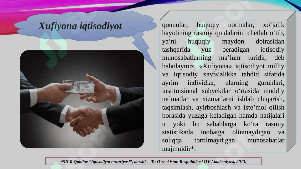 XUFYONA IQTISODIYOT 6