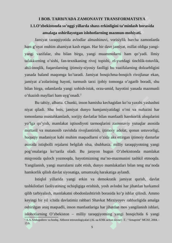 Tarbiyada zamonaviy transformatsiya 5