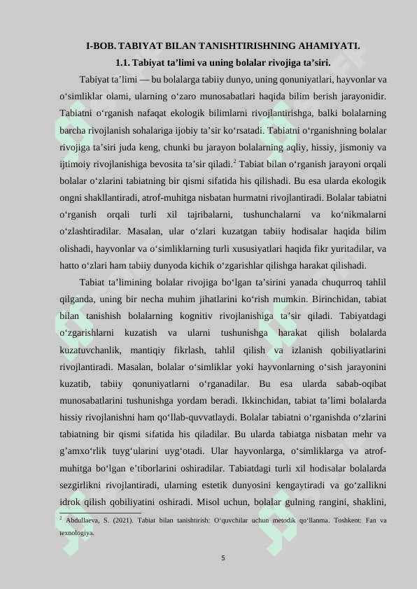 Bolalarni tabiat bilan tanishtirishda  tarbiyachi va oila tarbiyachisining ro'li 5