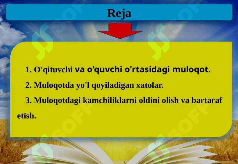 O‘qituvchining muloqotga kirishishda uchraydigan pedagogik nizolar, kamchiliklar,  ularni oldini olish yo'llari 2