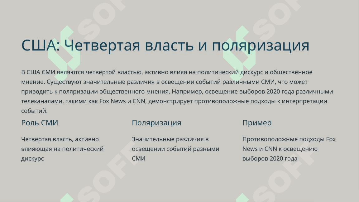 Влияние СМИ на политический анализ: сравнительный обзор 2