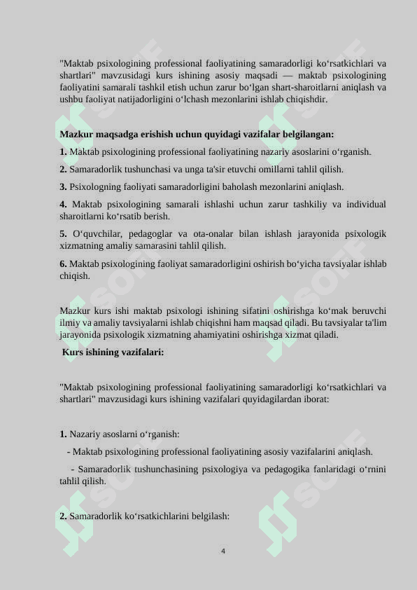 Ta’lim  tizimida psixologik xizmat maqsadi va vazifalari 4