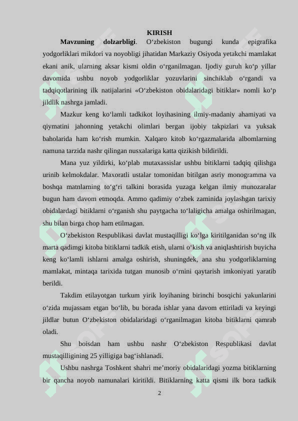 Toshkent shahri ziyoratgohlari 2