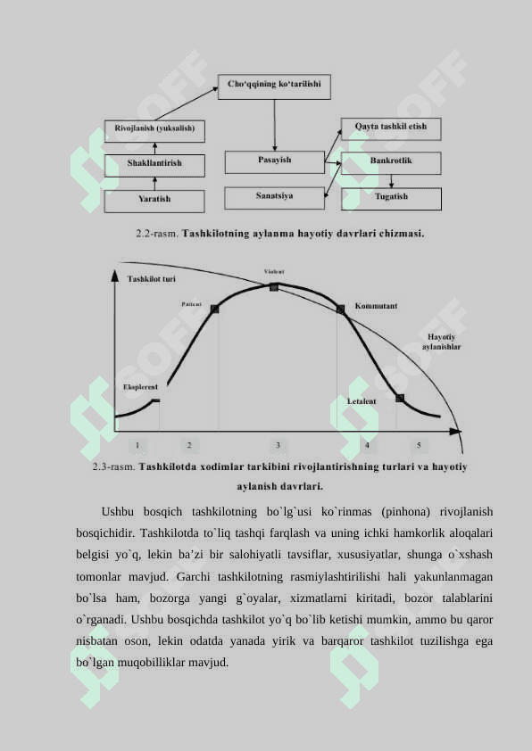 Tashkilot boshqaruv tizimi mavzusida tayyorrlangan sifatli kur ishi 7