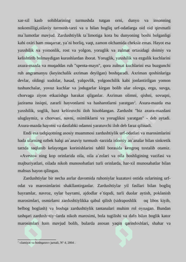 «AVESTO» -TARIXIY  MANBA  SIFATIDA 6