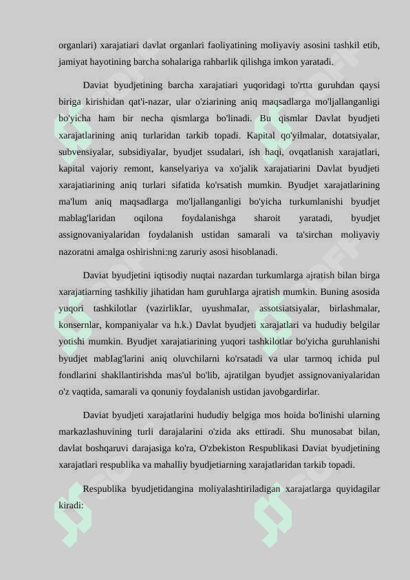 Respublika byudjetidan moliyalashtiriladigan xarajatlar 5