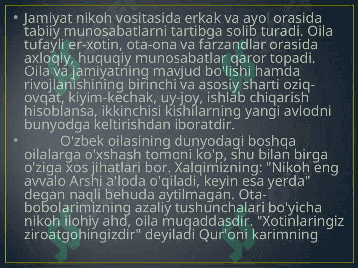 Oila va uning asosiy funksiyasi 4