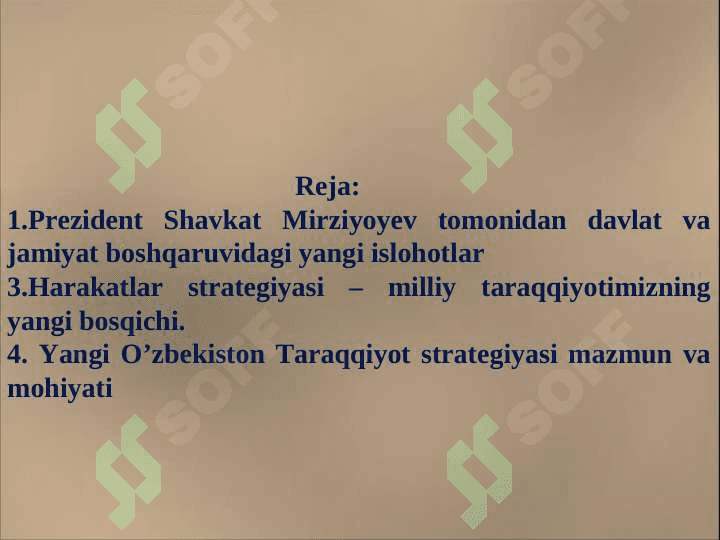Yangi O’zbekiston: milliy tiklanishdan – milliy yuksalish sari 2