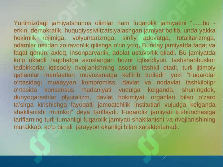 Yangi O’zbekiston: milliy tiklanishdan – milliy yuksalish sari 7