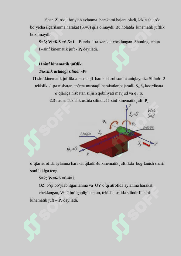 KINEMATIK JUFTLAR 4